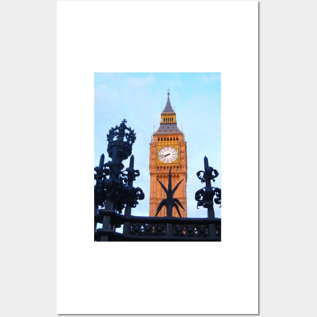 London. Big Ben through the Fence. Great Britain 2009 Wall Art by IgorPozdnyakov